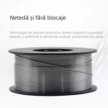 Fier de sudură E71T-GS fără gaz, flux, portabil, Ø0,8 mm, 1 kg sau 5 kg, pentru uz casnic
