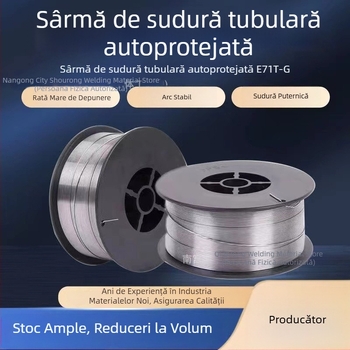 E71T-GS sârmă de sudură fără gaz cu nucleu flux pentru MIG/MAG