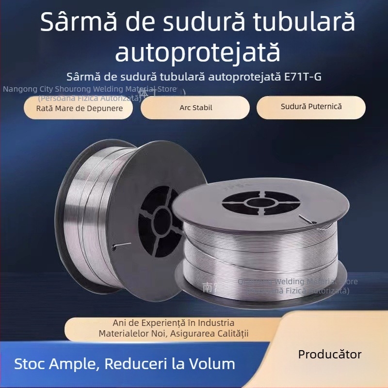 E71T-GS sârmă de sudură fără gaz cu nucleu flux pentru MIG/MAG