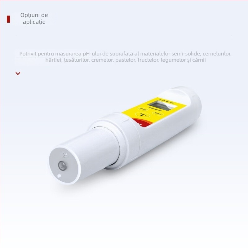 Bante Phscan30F tester pH de tip stilou pentru măsurarea pH pe suprafețe plate, moi și semisolide