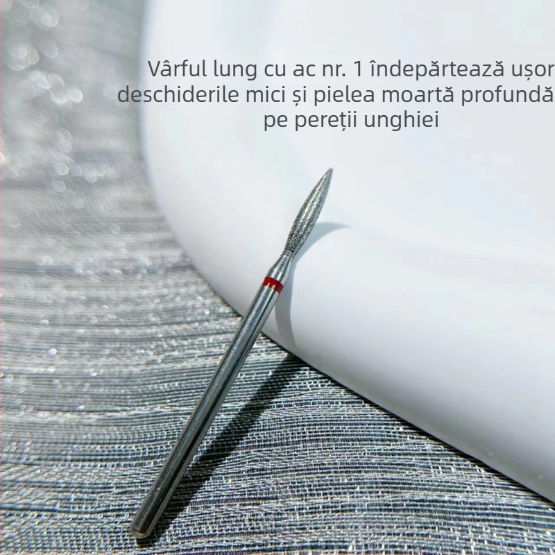 Cap de șlefuire pentru pre-tratamentul unghiilor, stil rus, buzunar deschis – instrument profesional pentru îndepărtarea pielii moarte în salonul de manichiură, înaltă calitate