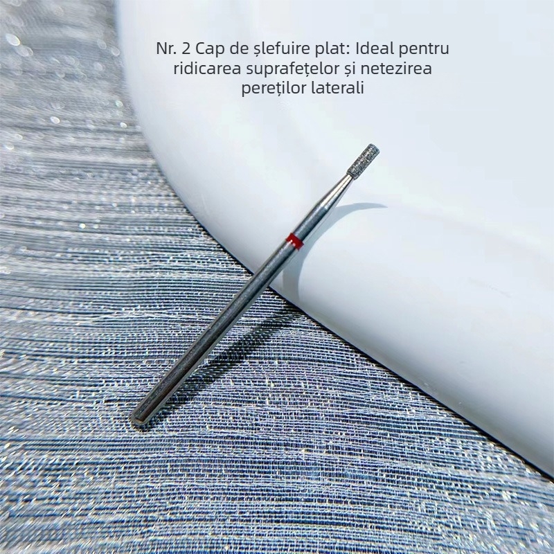 Cap de șlefuire pentru pre-tratamentul unghiilor, stil rus, buzunar deschis – instrument profesional pentru îndepărtarea pielii moarte în salonul de manichiură, înaltă calitate