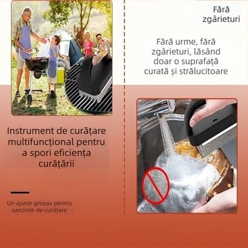 Set de curățare Teppanyaki pentru plita/grill, cu unelte pentru curățarea grătarelor și piatră de curățare șlefuită, pentru bucătărie