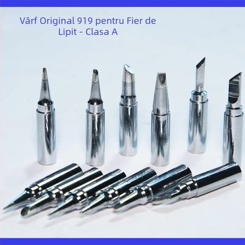 Vârf cu margine de cuțit pentru stația de lipit 120W HF, deschidere mare, fără plumb