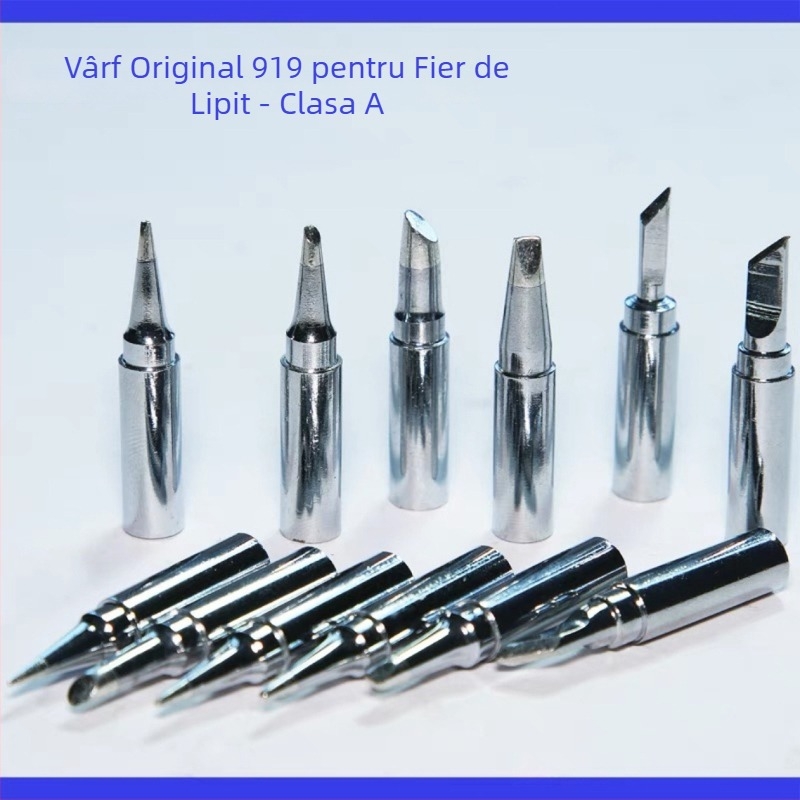Vârf cu margine de cuțit pentru stația de lipit 120W HF, deschidere mare, fără plumb