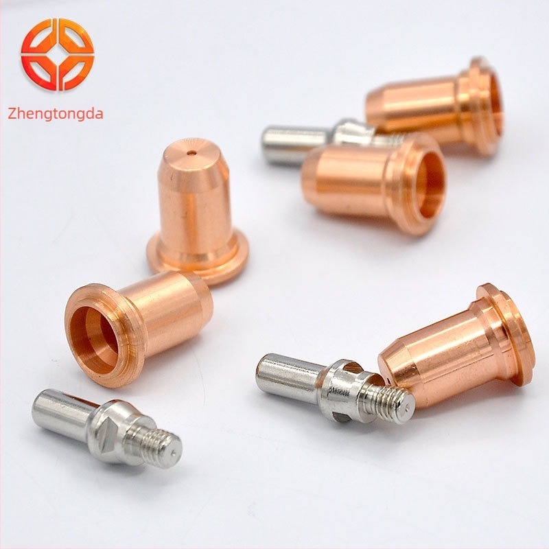 Duză electrod PT60, 20 bucăți, accesorii pentru tăiere cu plasmă, consumabile pentru duză 52582/51313