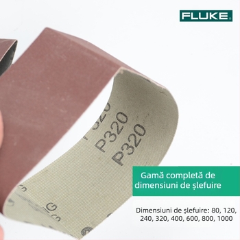 Bandă abrazivă circulară pentru mașina de șlefuit cu bandă de masă, granulație 80–1000, 50 x 350 mm