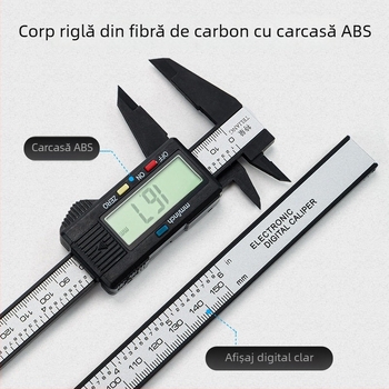 Caliper electronic cu afișaj digital pentru măsurarea precisă a bijuteriilor mici și a brățărilor