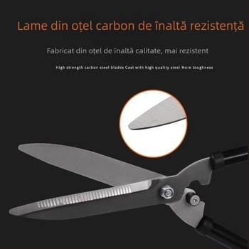 Foarfece telescopice de grădină pentru gazon și gard viu, tăierea ramurilor