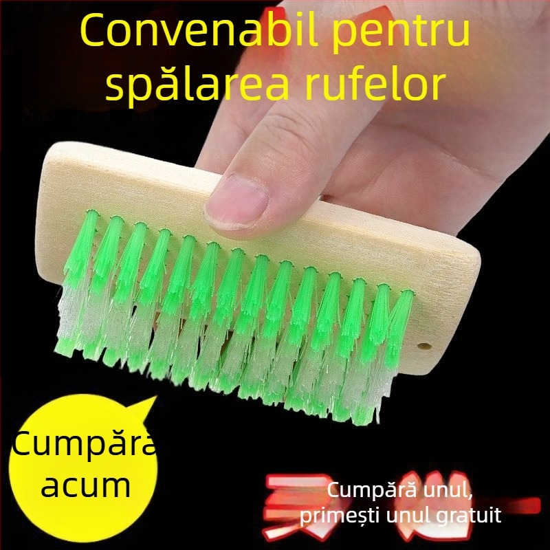 Perie mare de spălat cu peri tari, design pătrat, pentru haine și pantofi, perie de curățare casnică durabilă