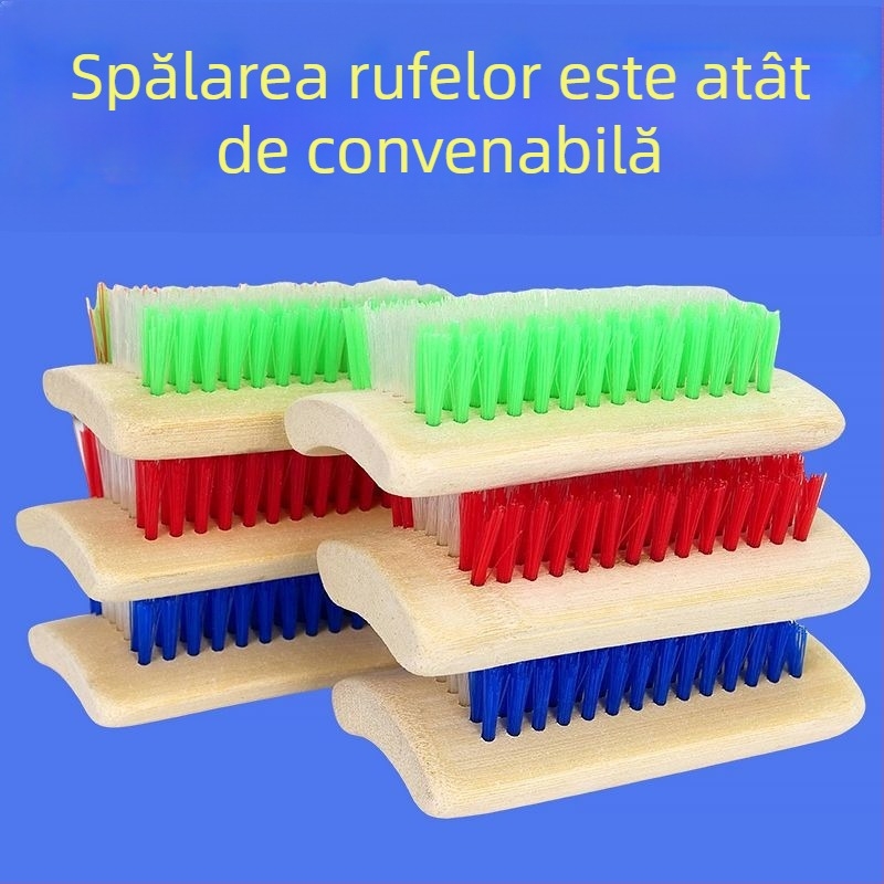 Perie mare de spălat cu peri tari, design pătrat, pentru haine și pantofi, perie de curățare casnică durabilă