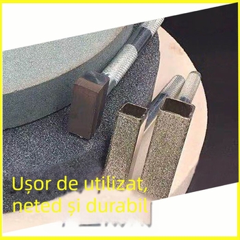 Dresor cu diamant electroplatat pentru disc de șlefuit, lamă de modelare, instrument de finisare pentru masă sau manual