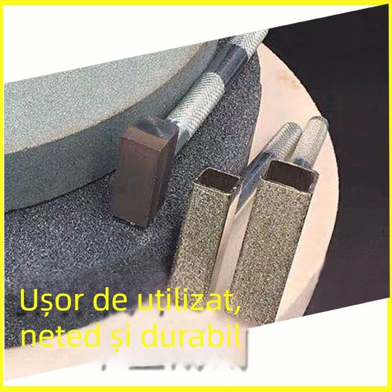 Dresor cu diamant electroplatat pentru disc de șlefuit, lamă de modelare, instrument de finisare pentru masă sau manual