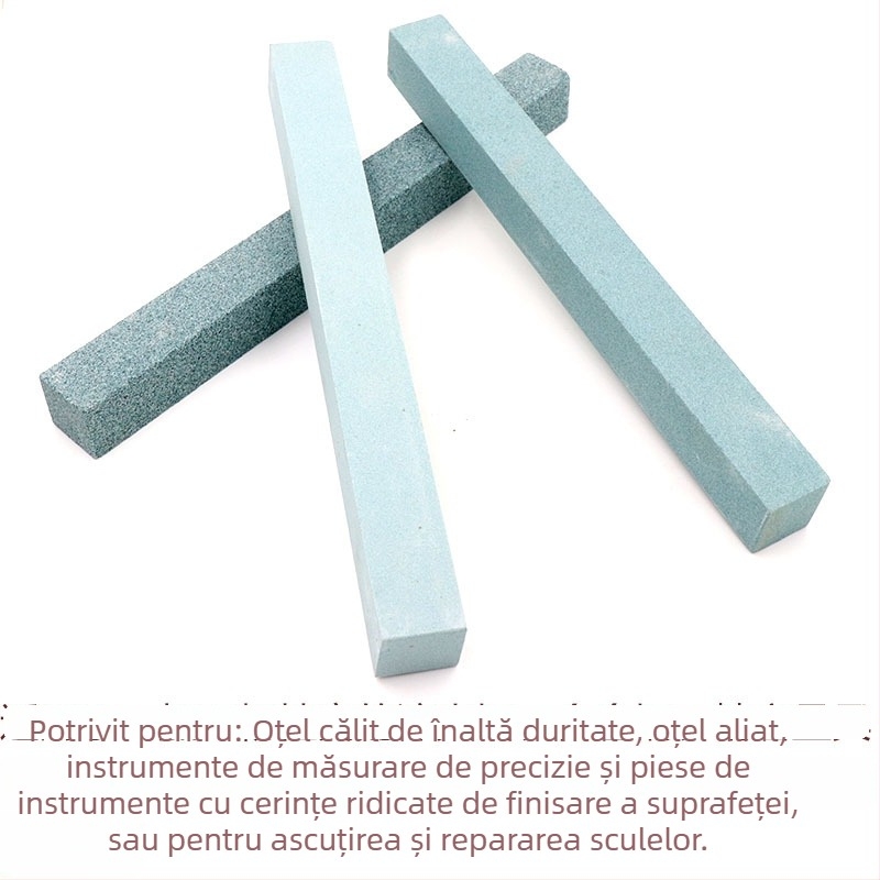 Piatră de ulei pătrată din carburi de siliciu pentru lustruirea jadului, 200 × 20 × 20 mm
