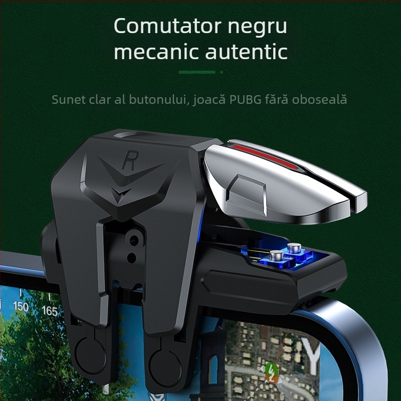 G21 Controller de jocuri wireless, cu acționare prin șase degete, pentru telefon mobil