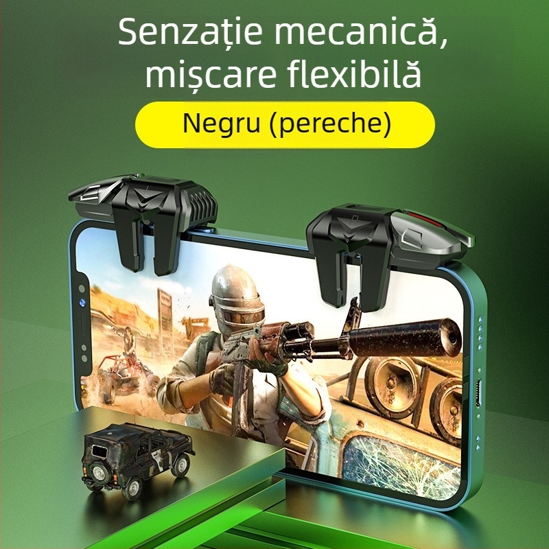 G21 Controller de jocuri wireless, cu acționare prin șase degete, pentru telefon mobil