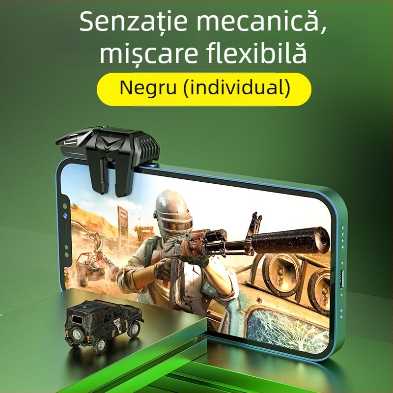 G21 Controller de jocuri wireless, cu acționare prin șase degete, pentru telefon mobil