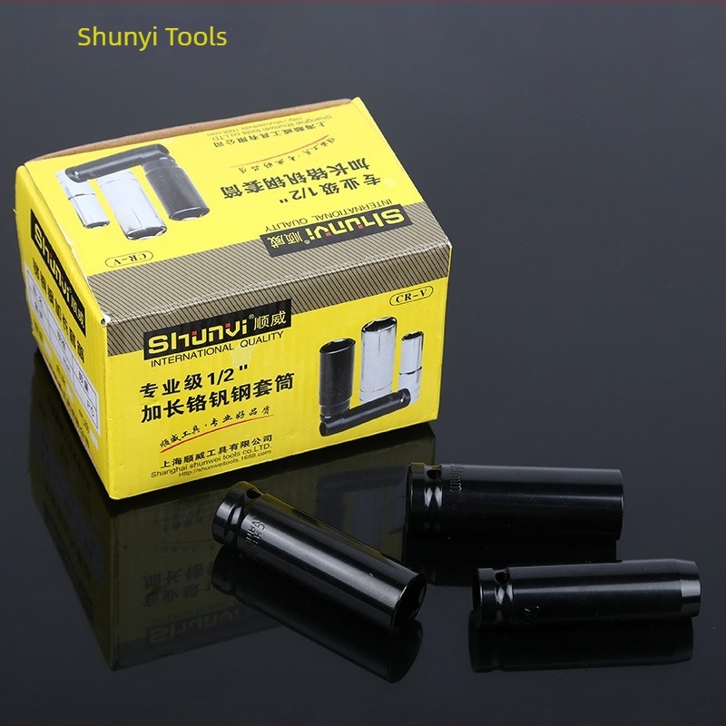 Cap de soclu hexagonal exterior extins de 1/2 inch pentru chei de impact pneumatice și electrice