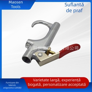 Tun de suflat praf, pneumatic de înaltă presiune, construcție din metal și plastic, piese din oțel inoxidabil
