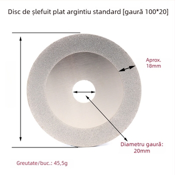 Disc de tăiere cu diamant pentru sticlă, plăci ceramice și plăci din jad
