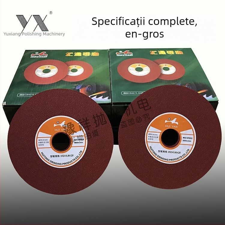 Disc Huitong pentru șlefuire și tăiere a carburilor cimentate, diametrul 152 mm