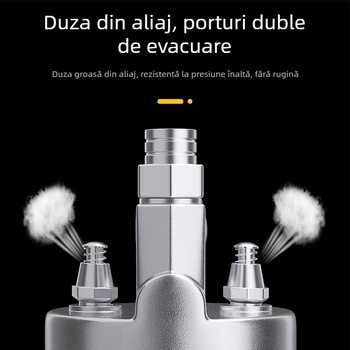 Pistol de ungere manual, cu presiune înaltă, pentru excavator mic, unealtă de ungere cu dublu piston