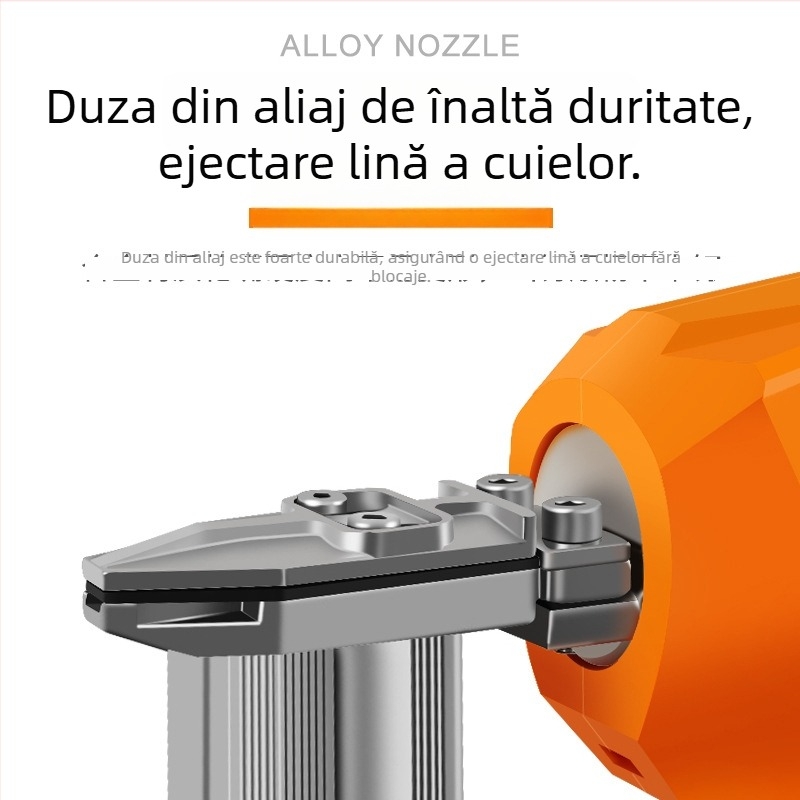 Pistol de cuie electric pentru tâmplărie, utilizare casnică, model F30, cuie drepte