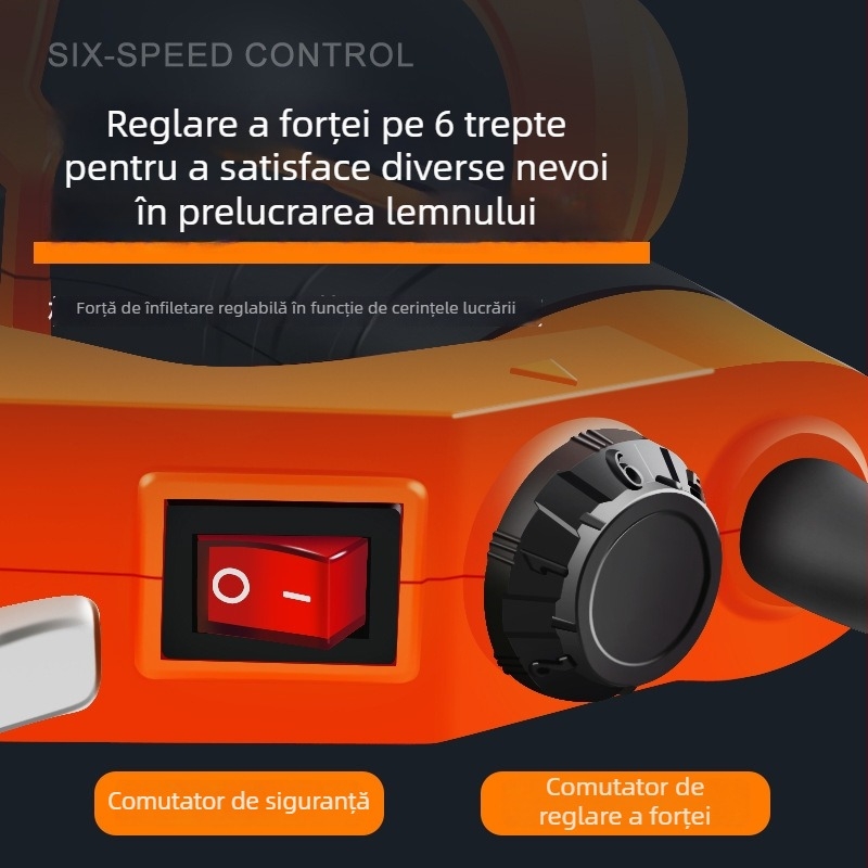 Pistol de cuie electric pentru tâmplărie, utilizare casnică, model F30, cuie drepte