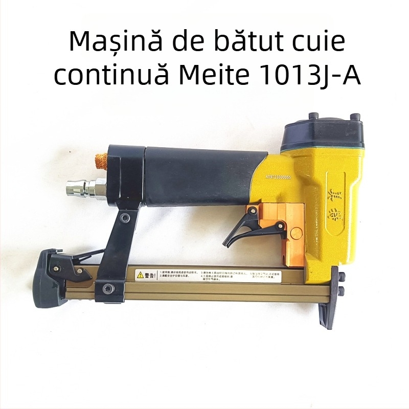 Meite pistol pneumatic pentru cui 1013J-A, tip U, încărcare multiplă, 8-13 mm, capacitate de 100 cui, eficient