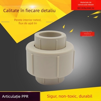 Cuplă PPR din plastic complet, sudură la cald, 20 25 32 40 50 63 75