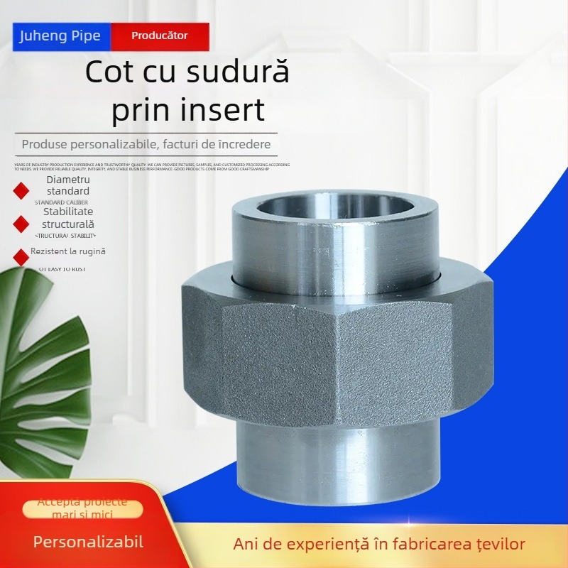 Cuplă de sudură în soclu din oțel inoxidabil 304, filet intern, presiune înaltă