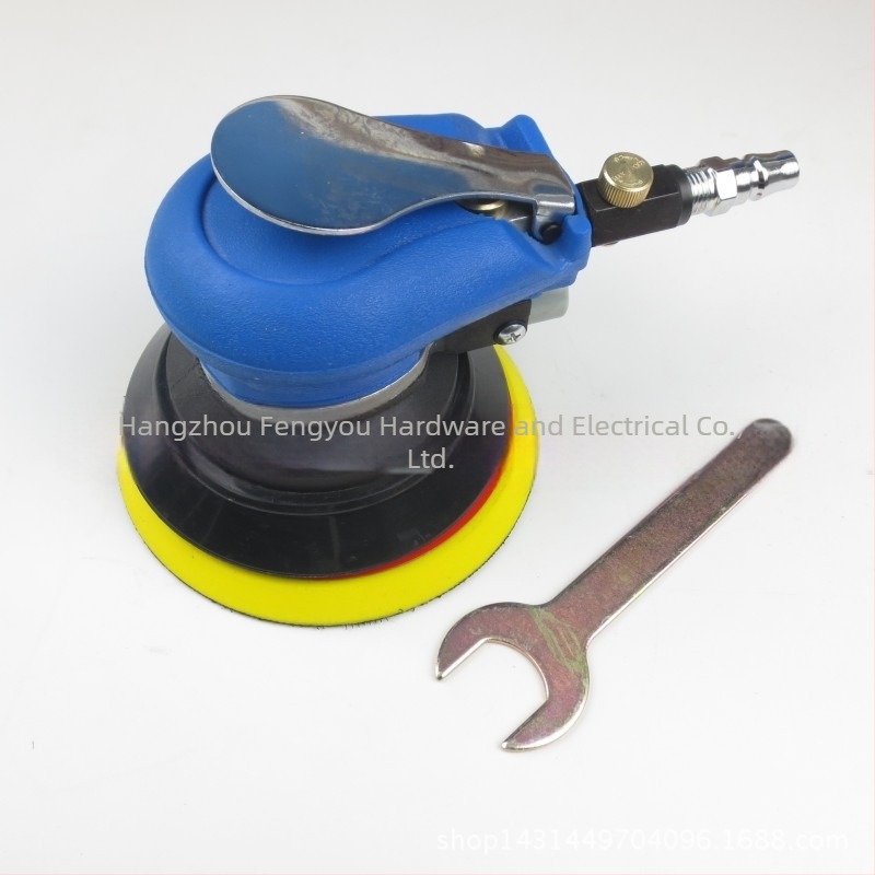 Mașină pneumatică de polisat de 5 inch cu disc de 125 mm, șlefuire uscată fără praf, lustruire și aplicație de ceară