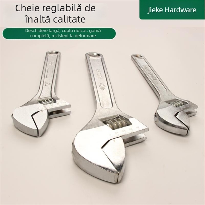 Cheie reglabilă rapidă de 12 inch și cheie pentru anvelope, unealtă universală multifuncțională reglabilă manual, model 300