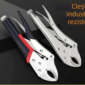 Clește multifuncțional greu, cu fălci rotunde, pentru țevi, grad industrial