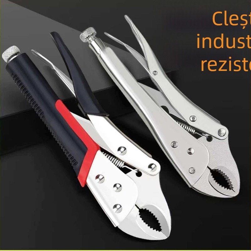 Clește multifuncțional greu, cu fălci rotunde, pentru țevi, grad industrial