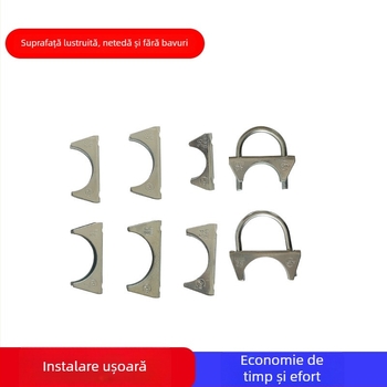 Colier galvanizat pentru țeavă de eșapament, Ø26 mm