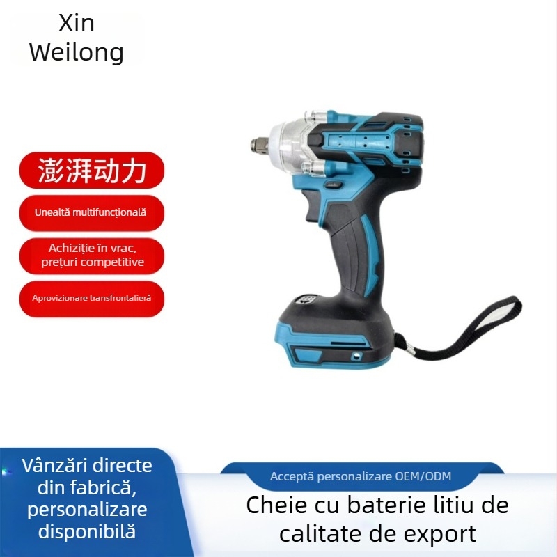 Cheie cu impact fără Fir, 330 Nm, baterie Li‑ion de 21 V, pentru tâmplărie și reparații auto