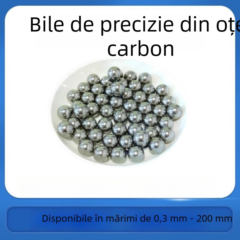 Bile din oțel cu conținut ridicat de carbon, precizie, suprafață lustruită, diametre 6.0, 6.30, 6.75, 7.0, 7.5, 8.0, 7.938 și 8.5 mm