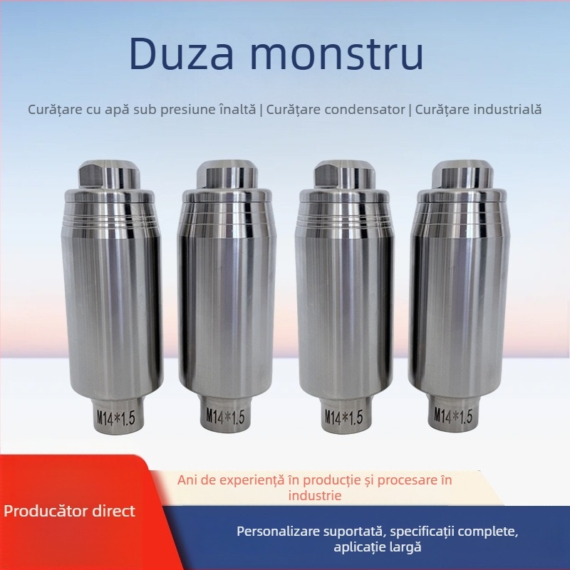 Duză rotativă Devil pentru curățare cu presiune înaltă – curățare industrială a suprafețelor, îndepărtarea ruginii și a vopselei