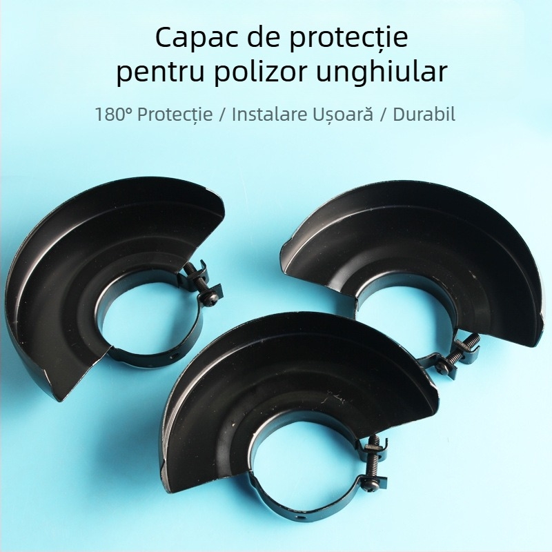 Capac de protecție gros pentru polizorul unghiular, tip universal 100, protecție împotriva prafului pentru discuri de șlefuit
