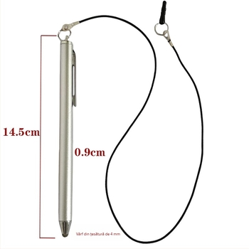Honeywell 7800 Stylus capacitiv pentru telefoane mobile și tablete, cu șnur