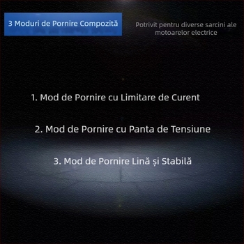 Intrerupător pornire lină pentru unelte puternice, compatibil cu polizoare unghiulare de 180/230 mm și mașini pentru canelare