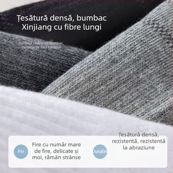 Șosete pentru bărbați cu cinci degete, respirabile, plasă, până la gleznă medie, absorb transpirația, degete separate, culoare solidă