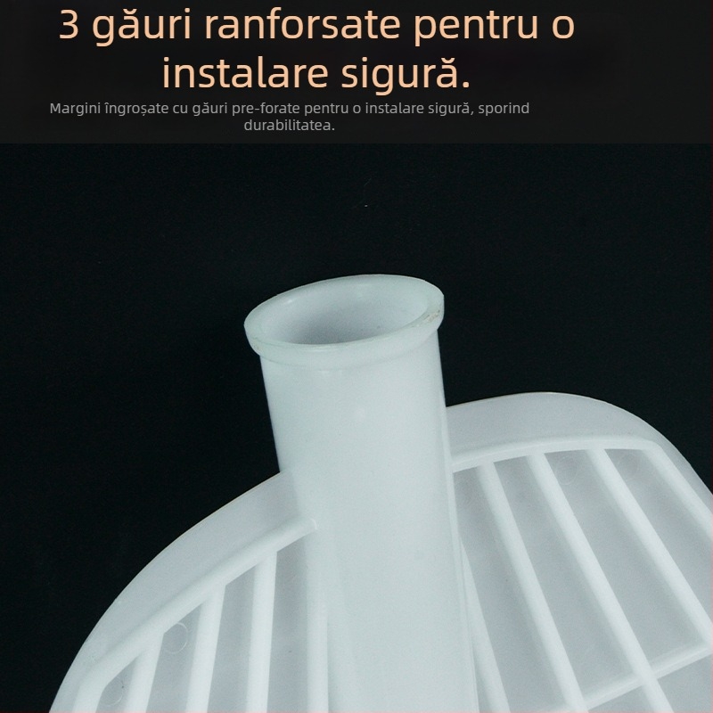 Greblă de grădină din plastic, cu mâner lung, multifuncțională pentru peisajistică