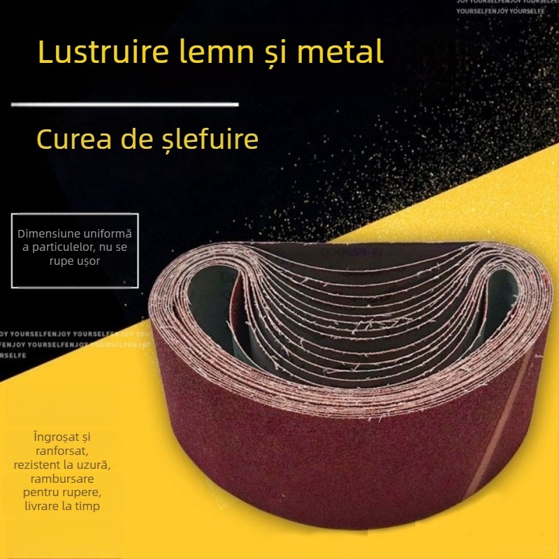 Bandă de șlefuire 610x100 pentru polizor cu bandă – Șlefuire lemn și metal, rezistentă la uzură