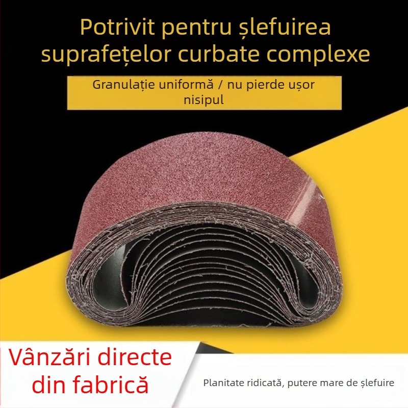 Bandă de șlefuire 610x100 pentru polizor cu bandă – Șlefuire lemn și metal, rezistentă la uzură