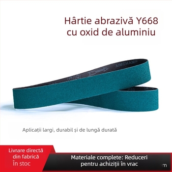 Bandă abrazivă Zirconiu-Corund, 2100×50 mm, pentru șlefuirea metalelor și lustruirea oțelului inoxidabil