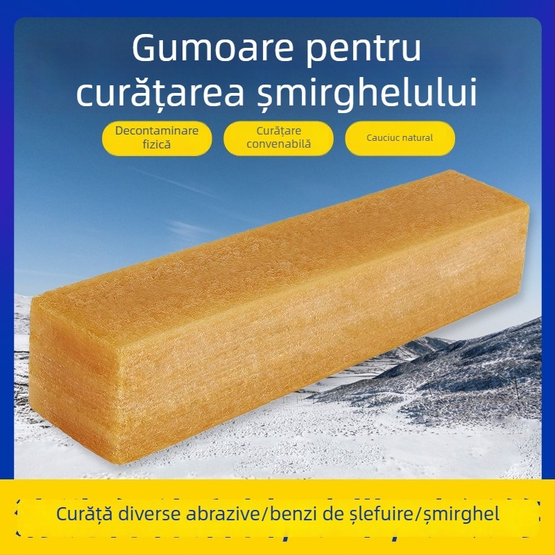 Radieră dublă față cu șmirghel pentru curățarea skateboardului