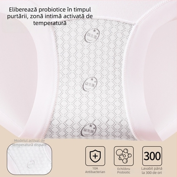 Lyocell lenjerie intimă pentru femei, mărime plus, talie medie pentru controlul abdomenului, 10A antibacteriană, crotch extinsă, respirabilă și prietenoasă cu pielea