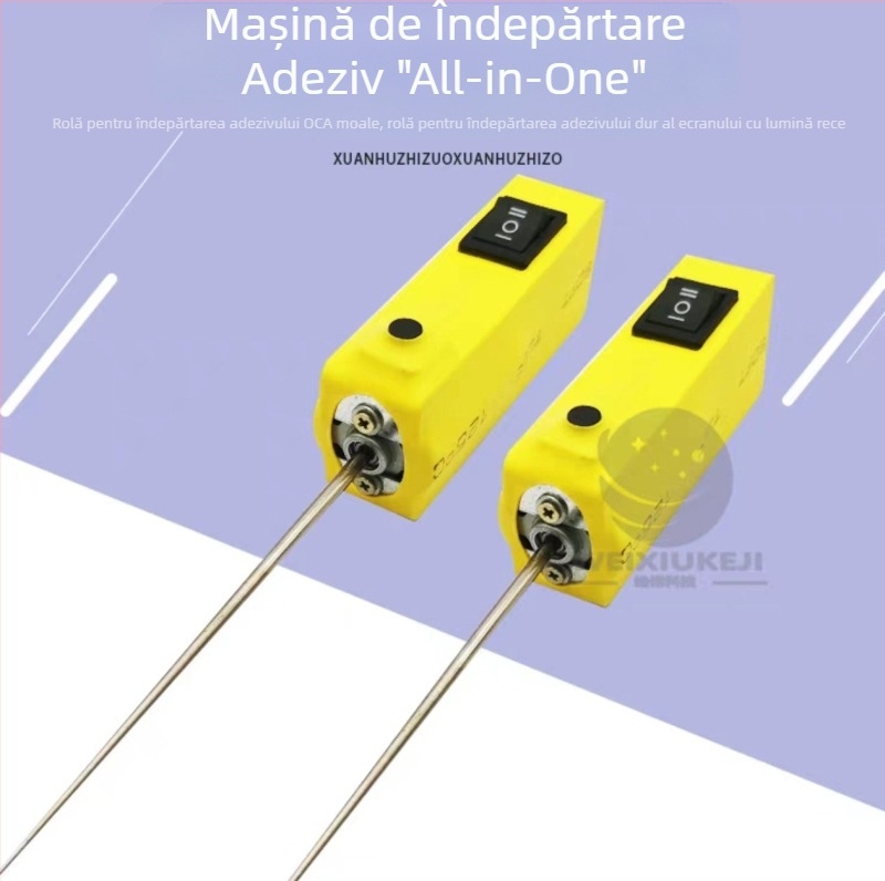 CJ6 Unealtă all-in-one pentru îndepărtarea adezivului cu ac din oțel, ecran cu lumină rece, separare LCD, îndepărtarea adezivului OCA, demontaj și reparații